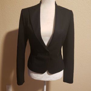 Theory Wool Blend Black Barker W. Elite Blazer Size 4